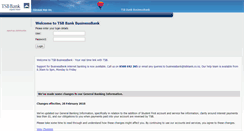 Desktop Screenshot of businessbank.tsbbank.co.nz